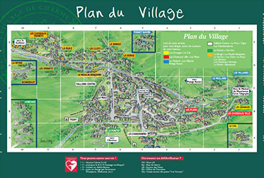 Plan de la station de Valloire
